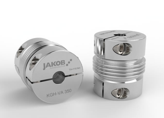 JAKOB KGH-VA 350 波纹管联轴器 适配食品、制药与医疗洁净工况